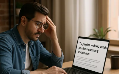 Tu página web no vende 🛑: causas reales y soluciones efectivas para tu comercio electrónico